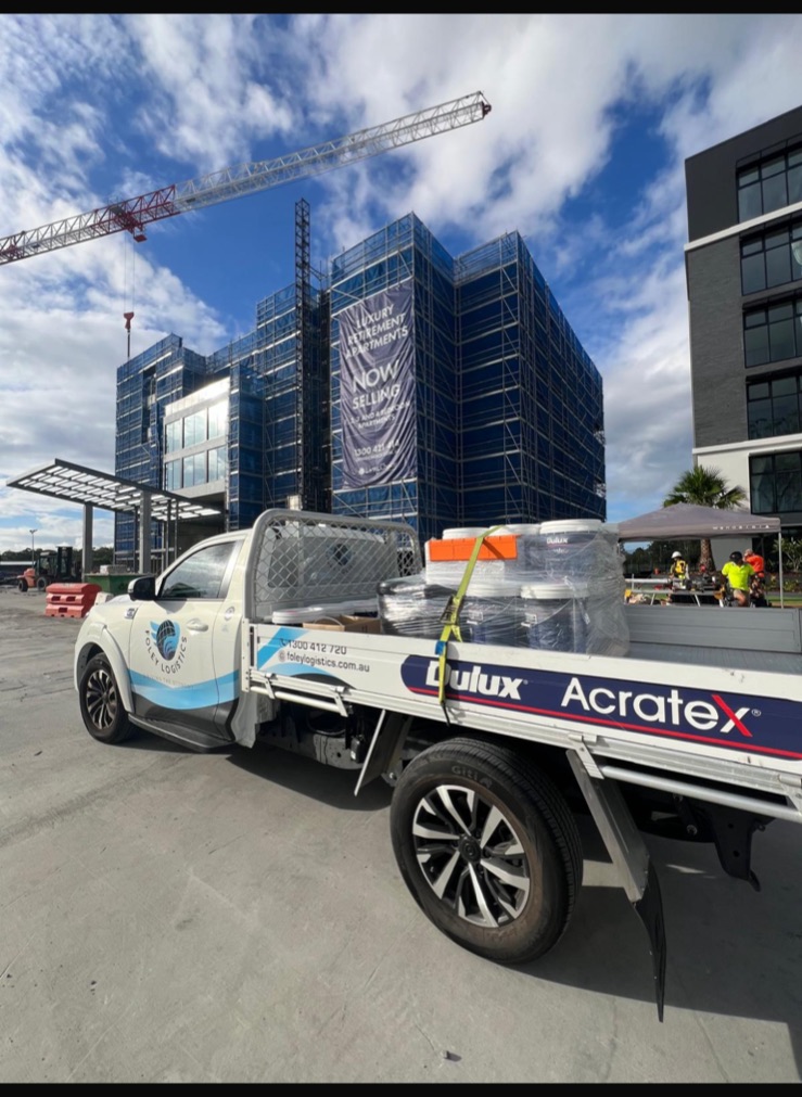Foley Logistics courier vehicle