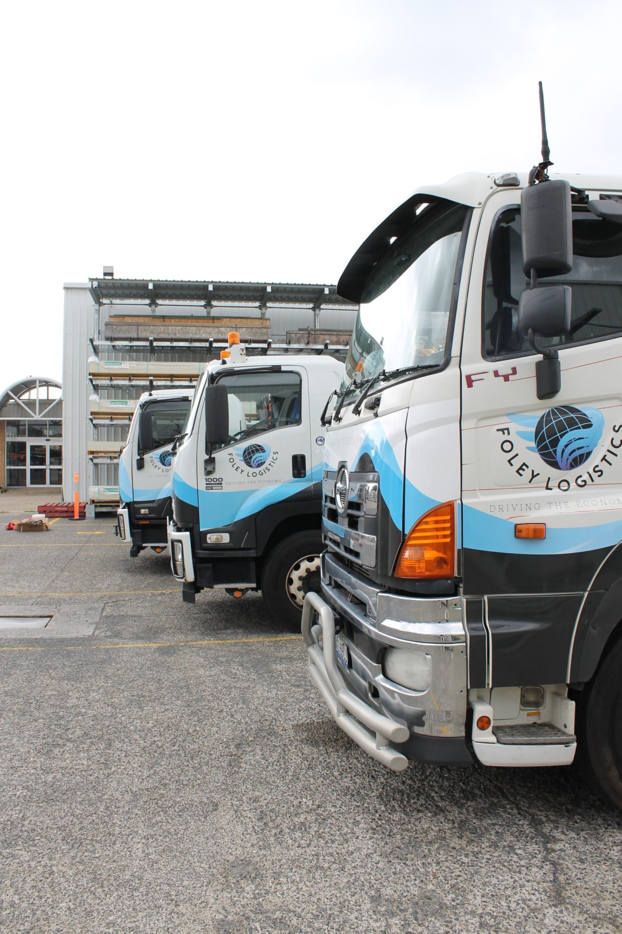 Warehousing & Distribution Centres transport capability from Foley Logistics