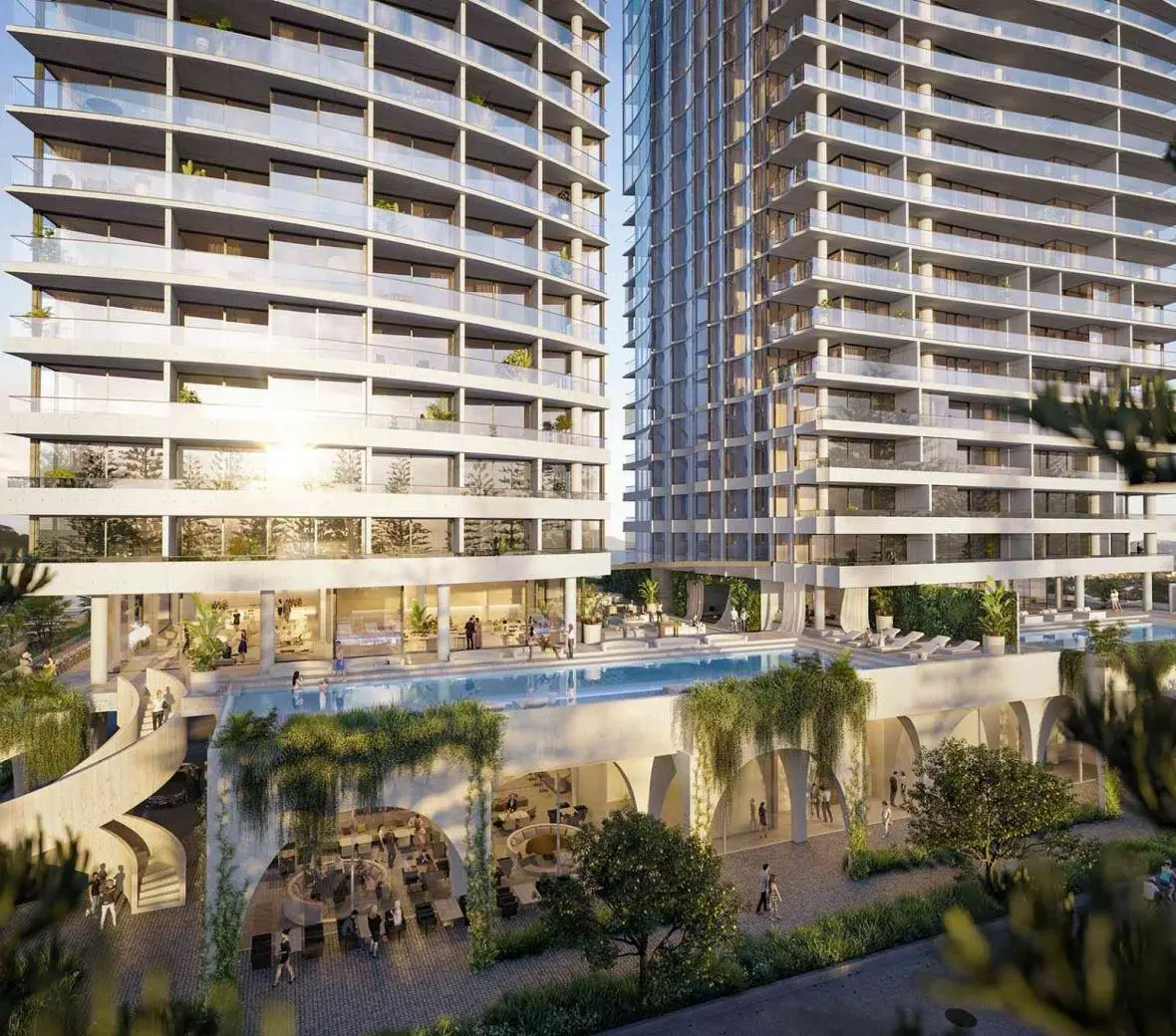 Mondrian Gold Coast hotel and residences at Burleigh Heads